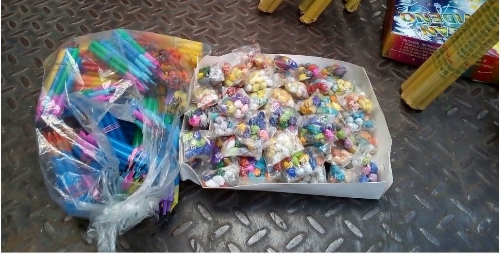 Silvadores y fulminantes decomisados