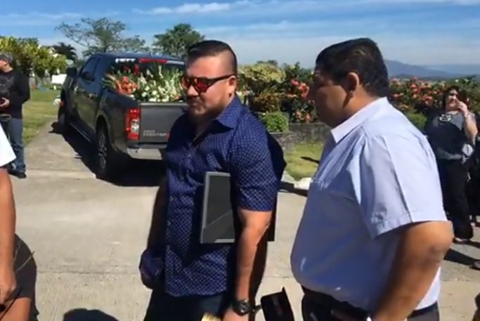 Sepelio de Geovanni Bruno