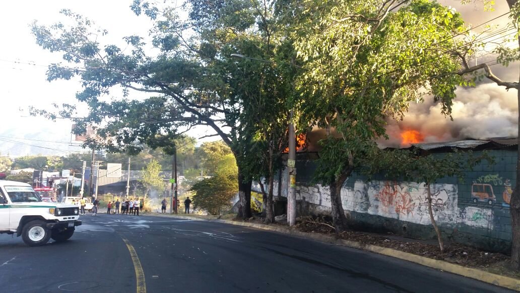 Incendio en SAn Jorge