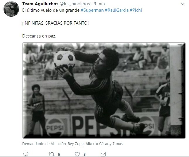 Pésame Raúl García