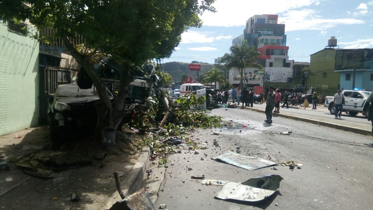 Accidente en Tecla2