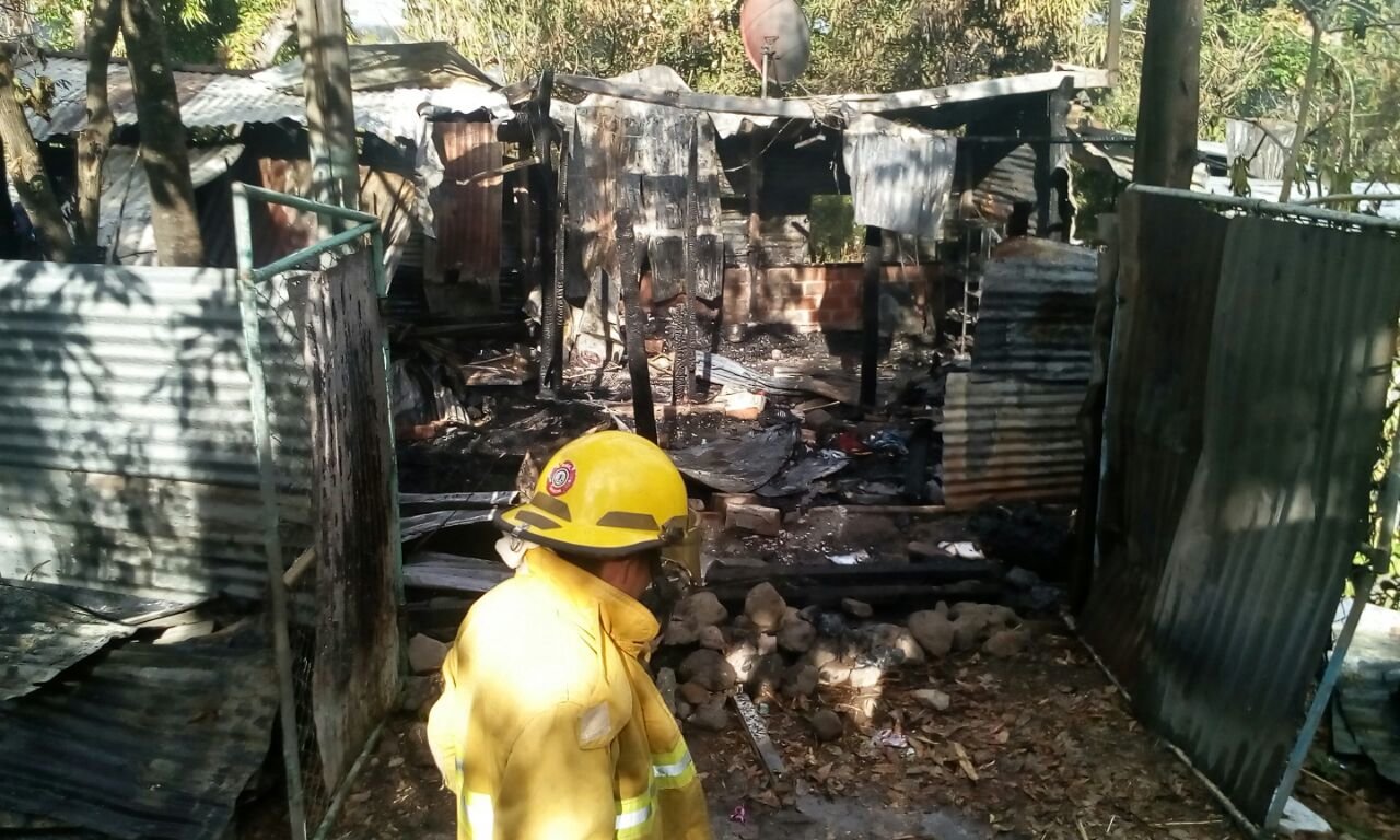 Incendio en San Rafael Cedros