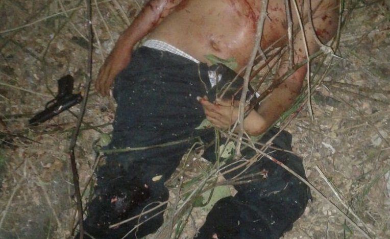 Pandillero eliminado