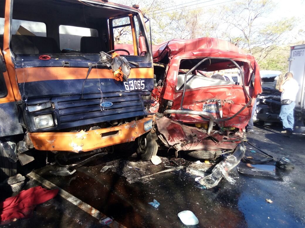 Accidente en carretera Panamericana