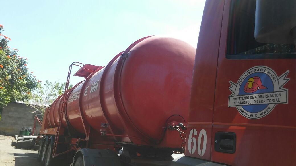 Cisterna de bomberos