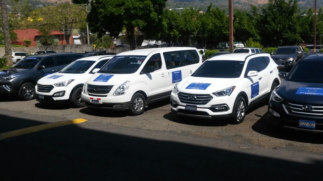 Vehículos de la Misión Europea