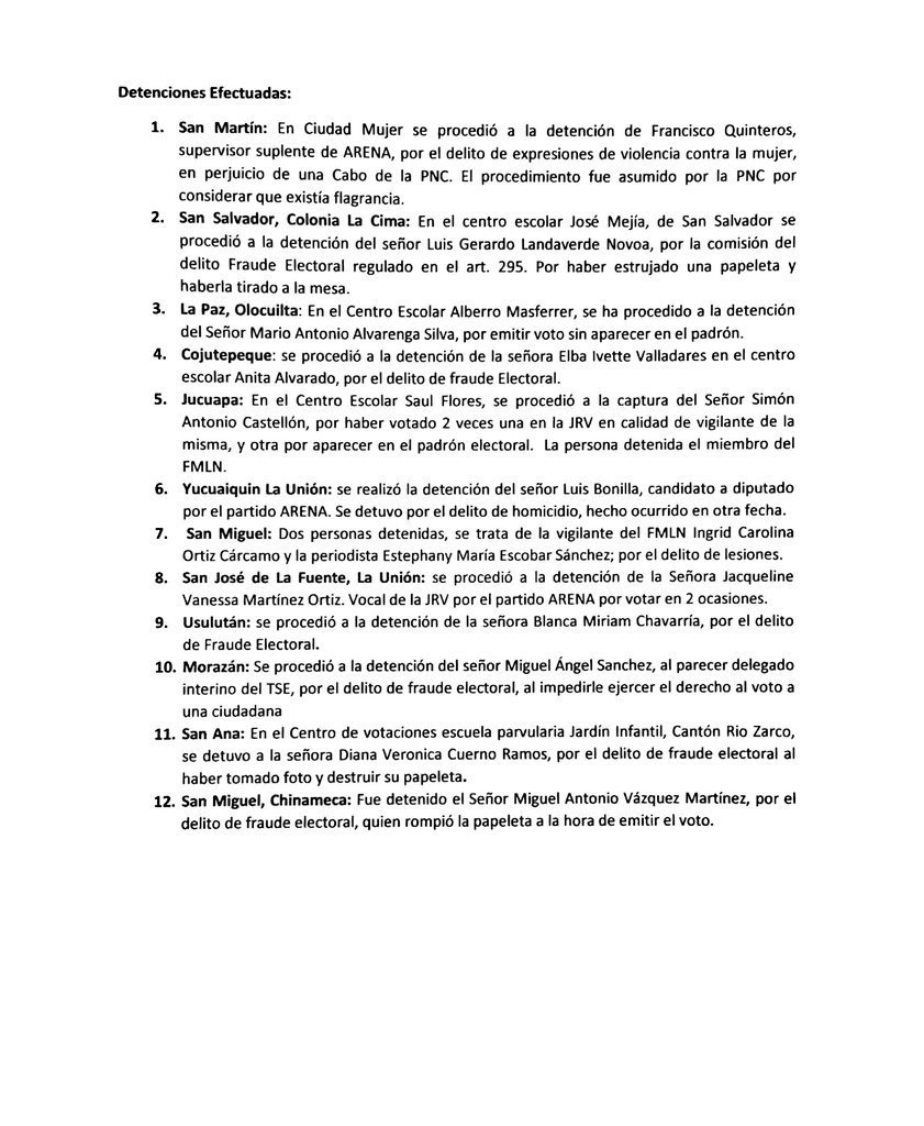 Comunicado FGR