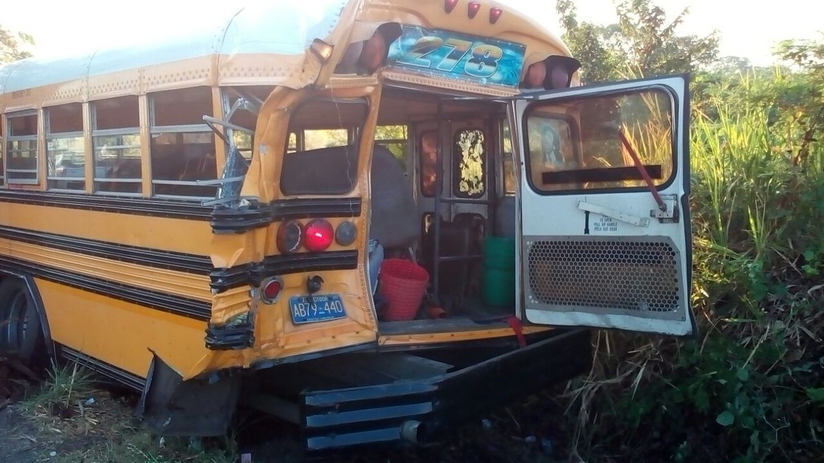 Accidente bus 278