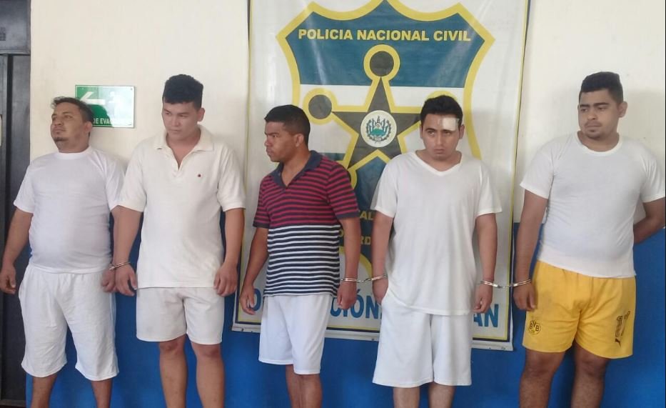Detenidos en Morazán