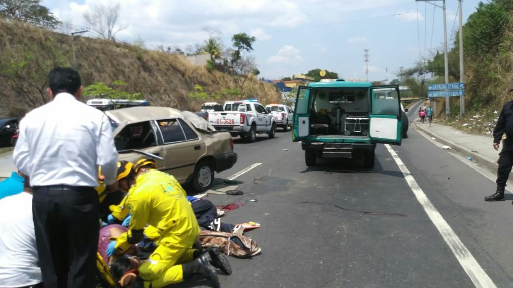 Accidente en Apopa