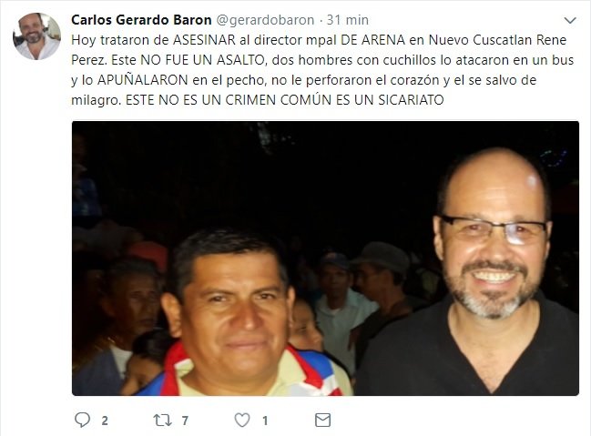 Tuit de Gerardo Barón