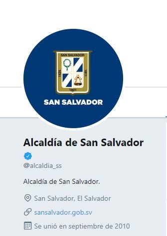 Escudo alcaldía San Salvador