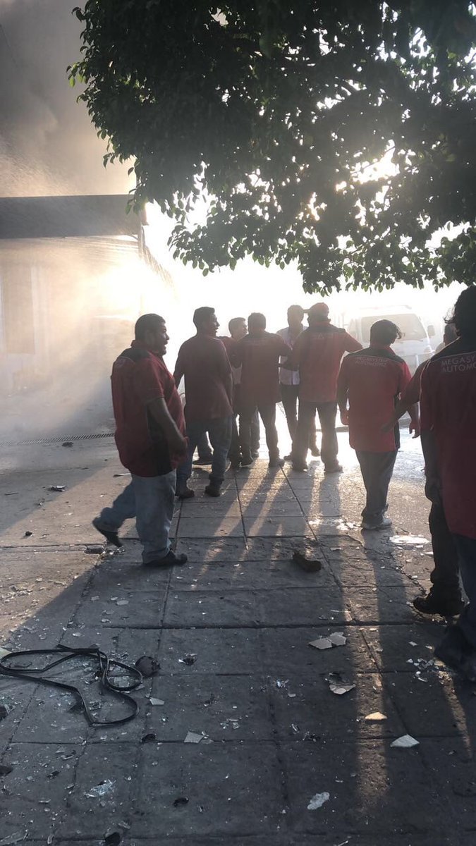 Incendio en taller en el bulevar Los Héroes