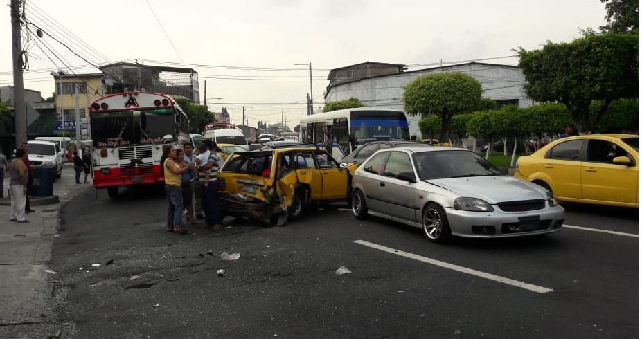 Accidente plaza Trovador