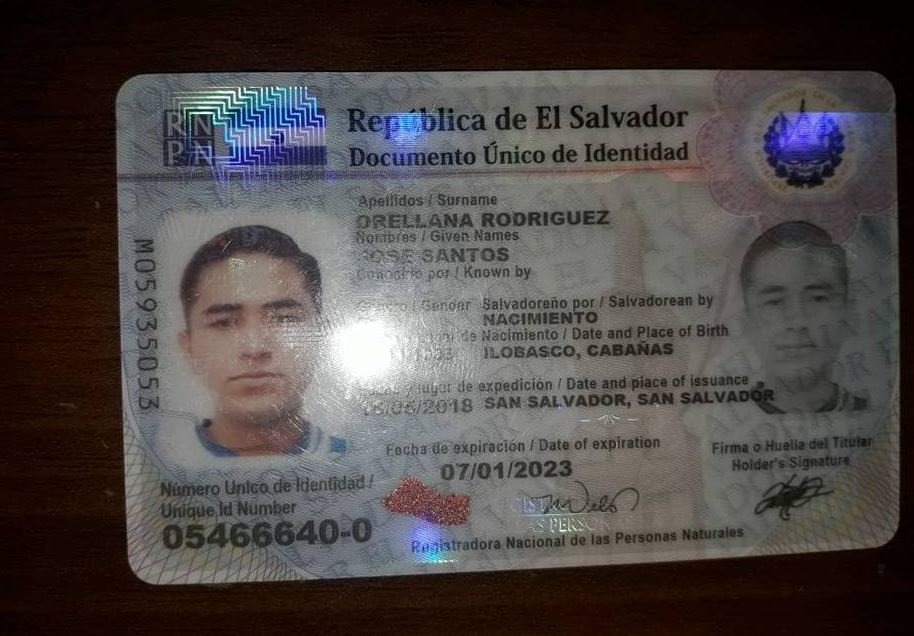 Pandillero detenido en Honduras