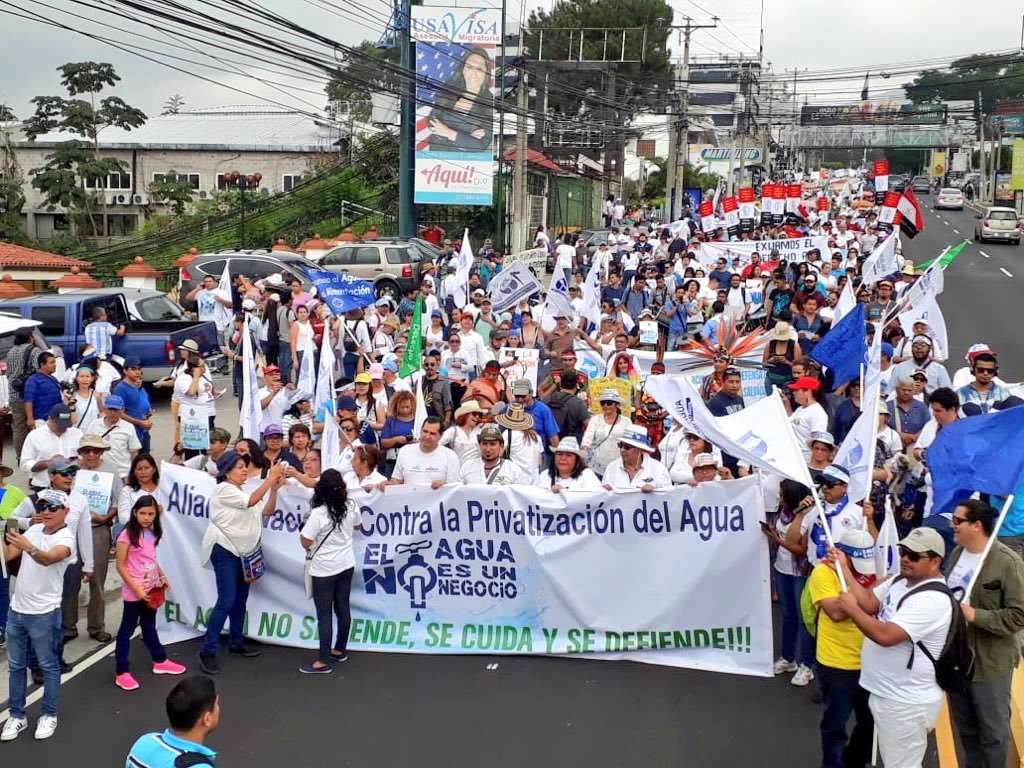 marcha de agua