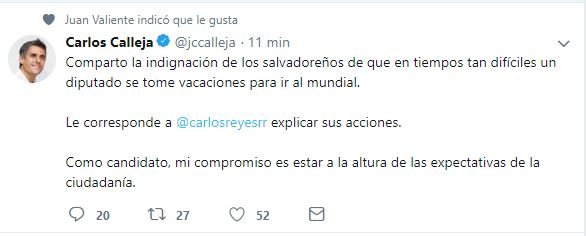 Carlos Calleja sobre viaje del diputado