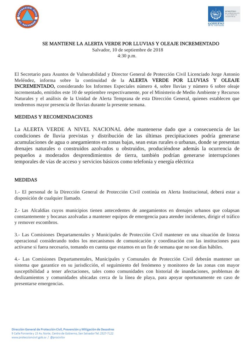 comunicado Protección C.