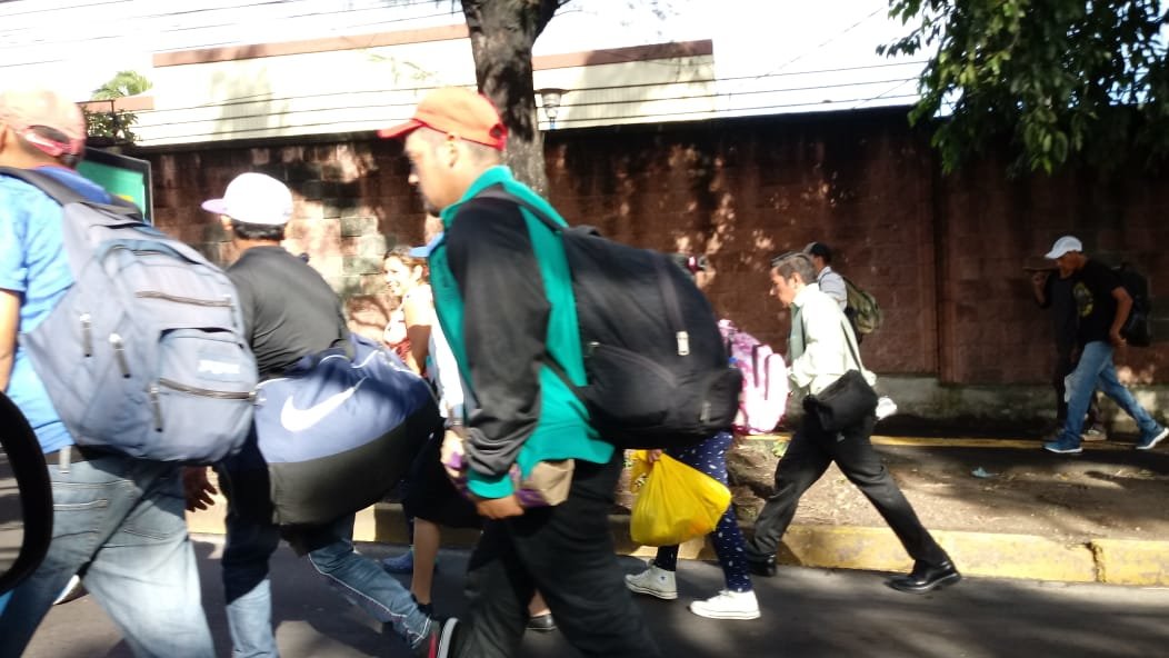 Caminando sobre la Panamericana