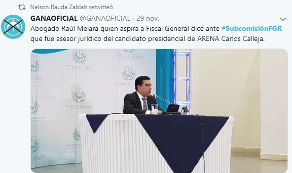 GANA sobre Melara 1