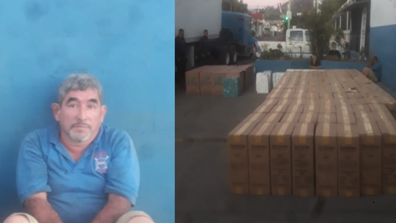 Capturado y decomiso