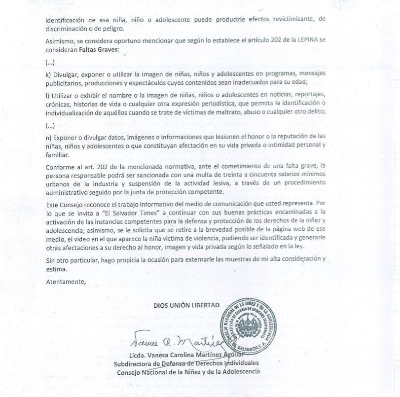 Comunicado 2