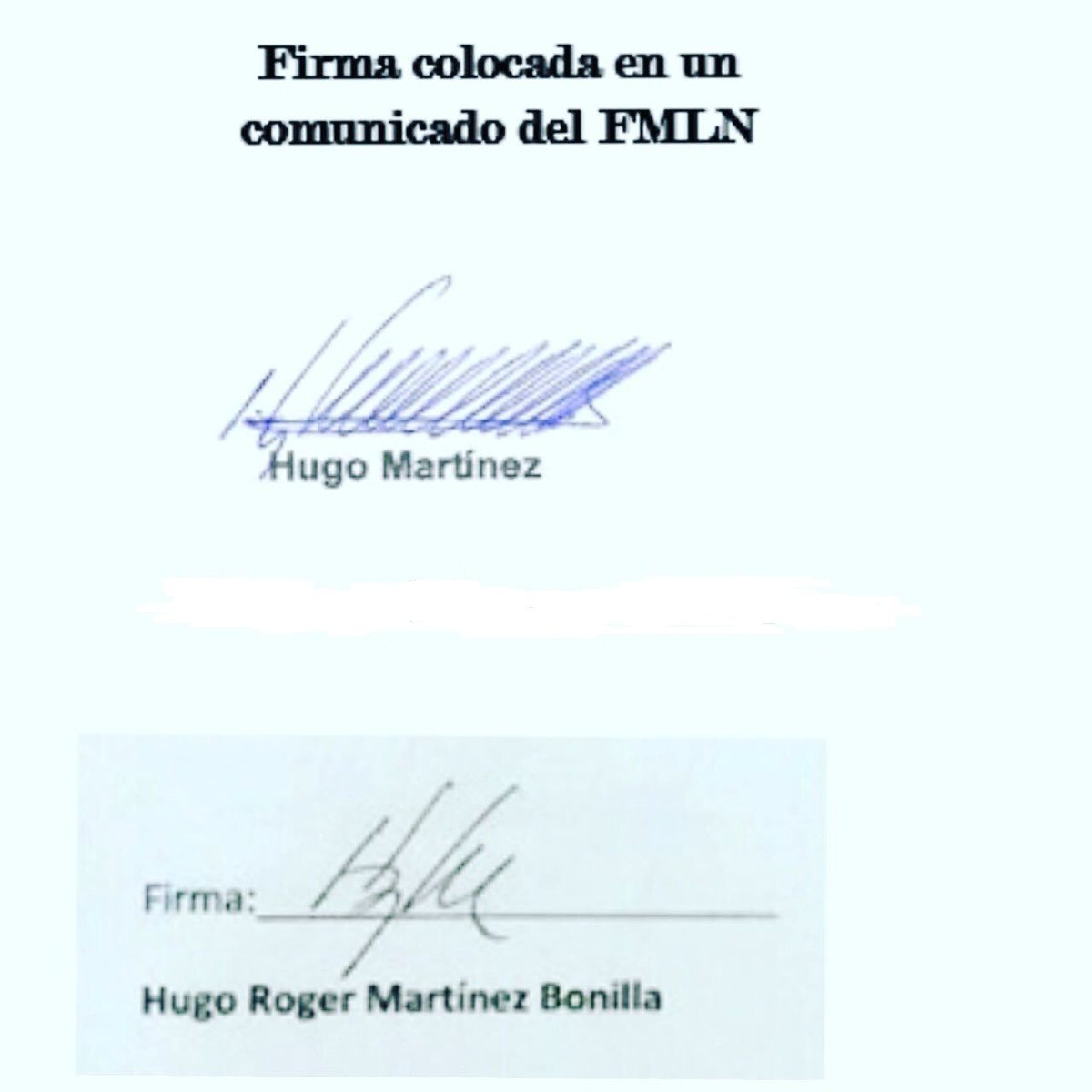 Firmas Hugo
