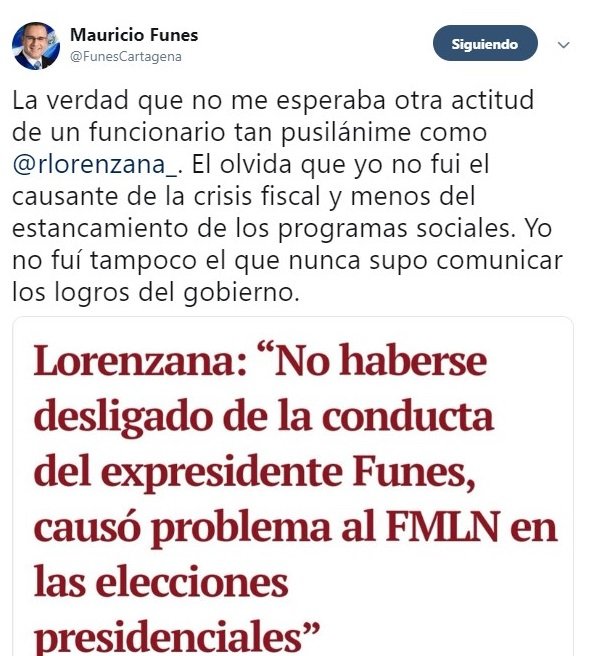 Funes contra Lorenzana 1