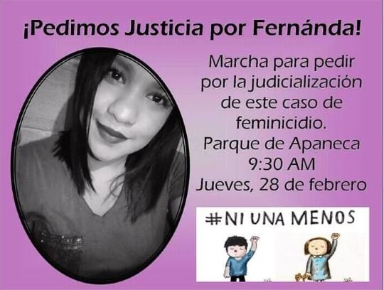 Justicia por Fernanda