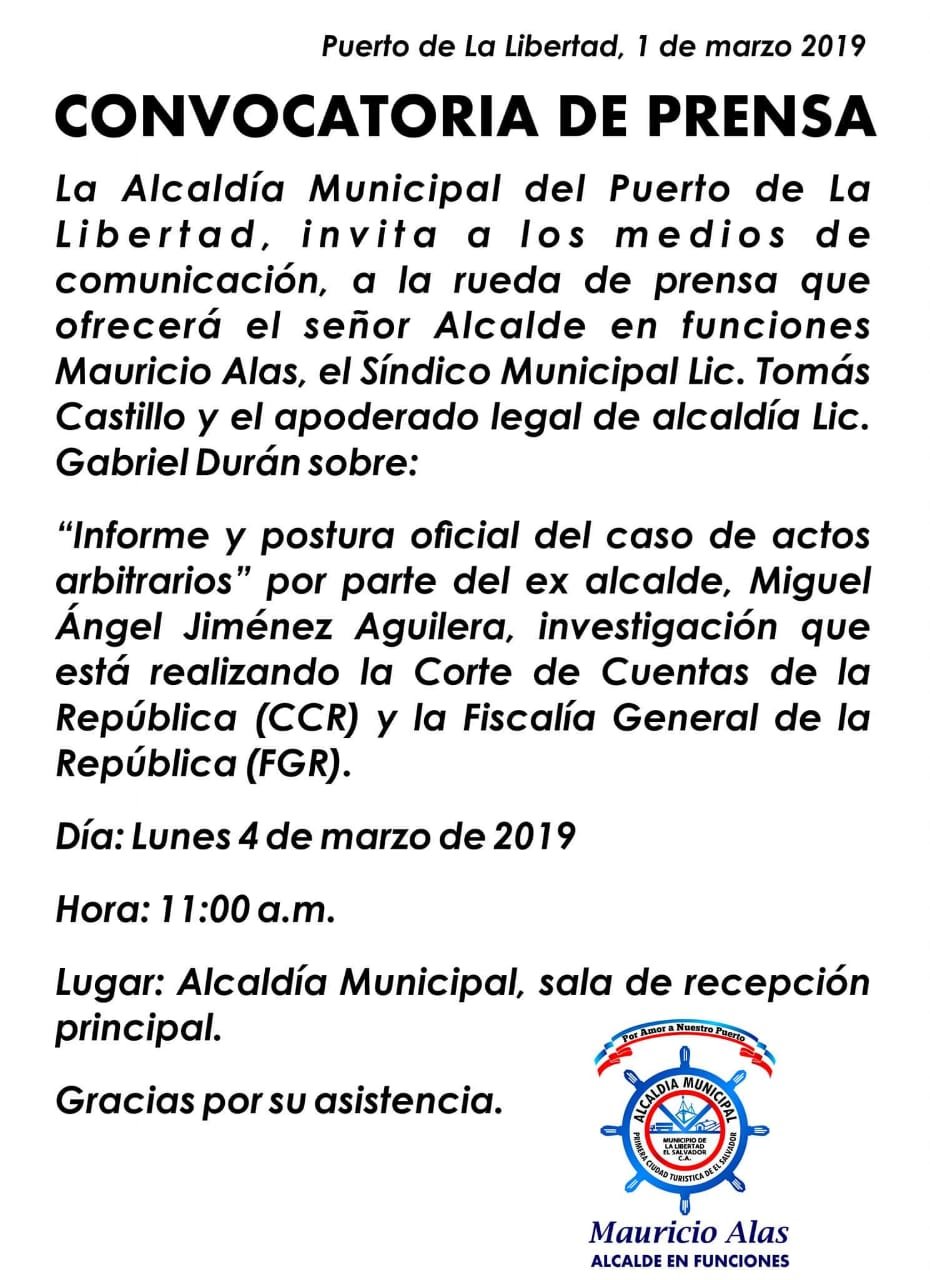 Invitación a conferencia
