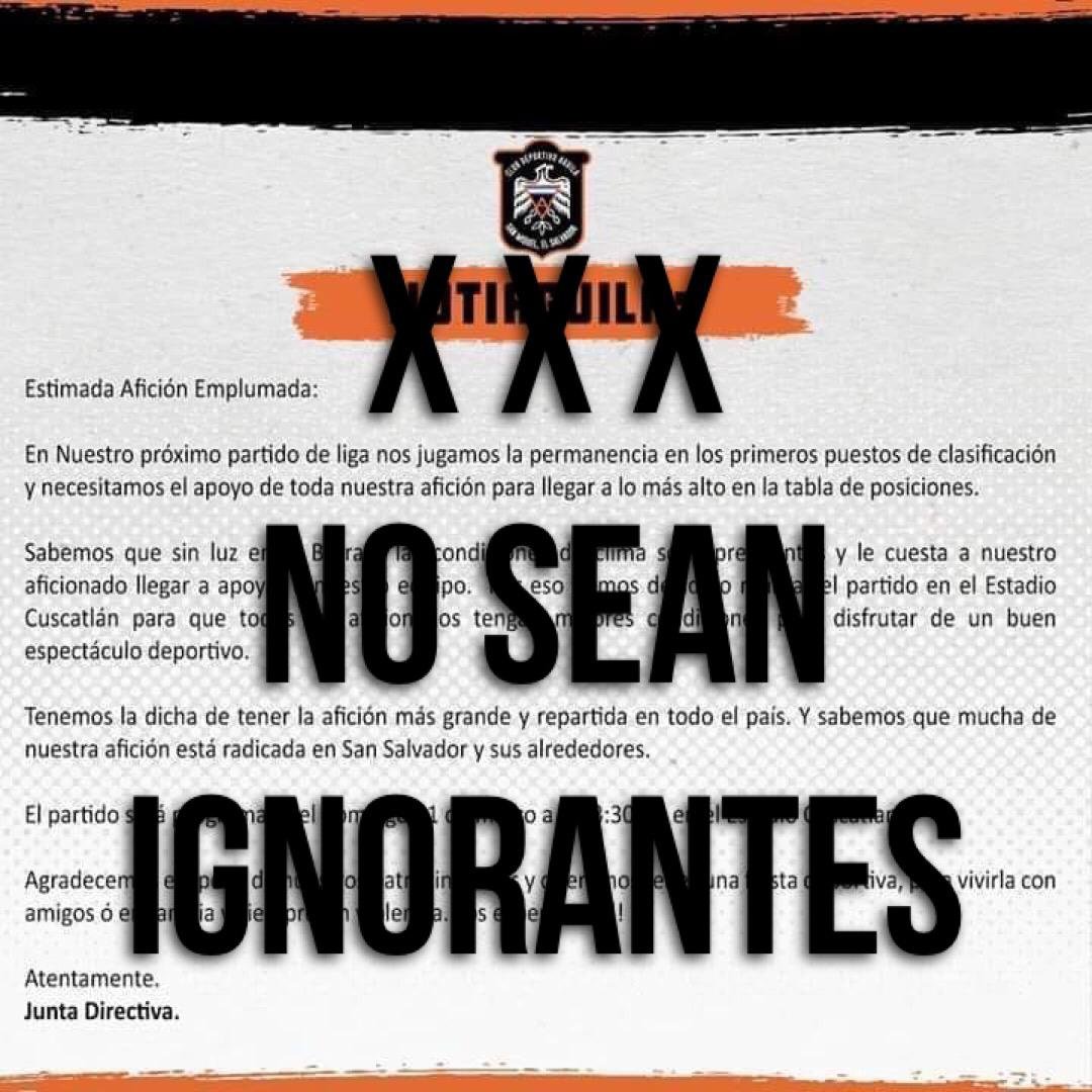 comunicado inmortal