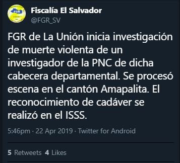 FGR aclaración