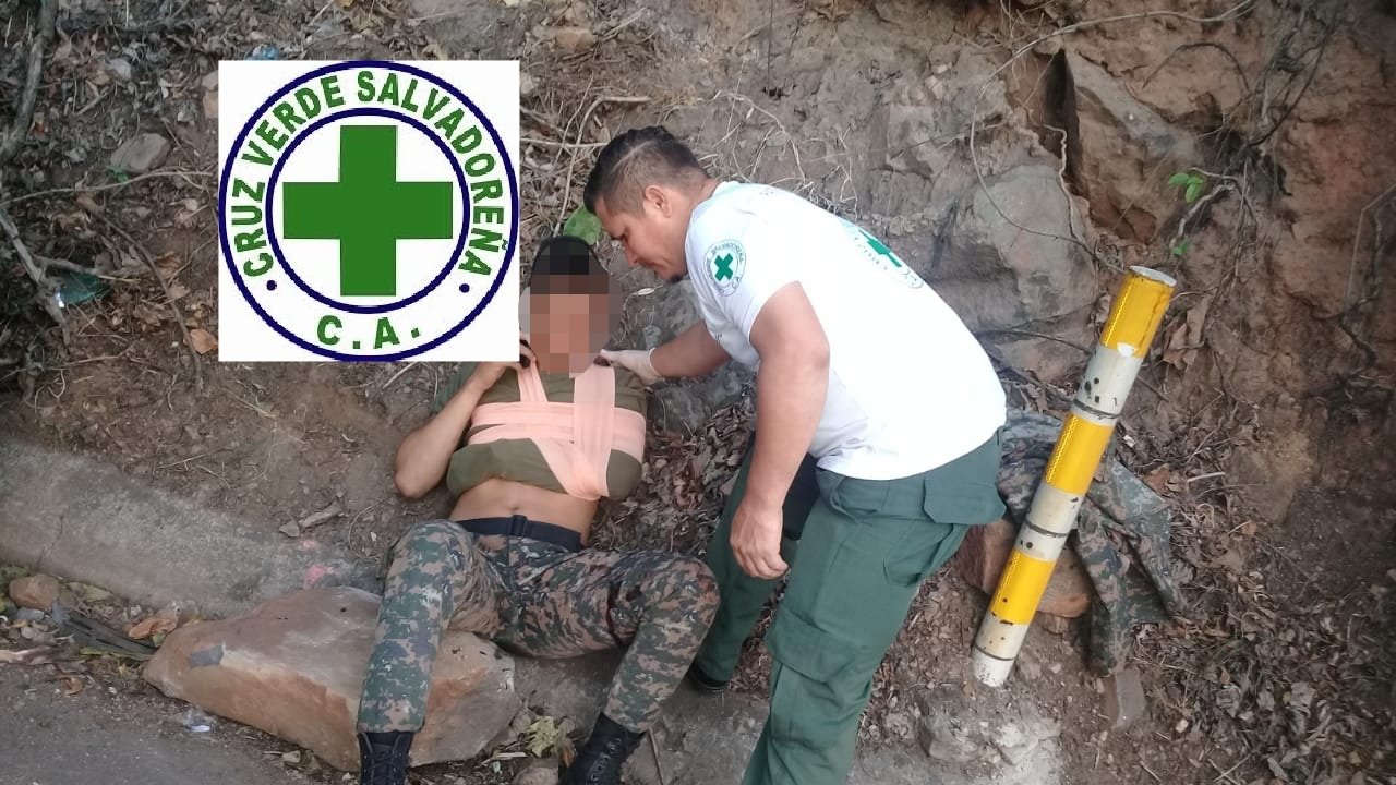 Militar atendido