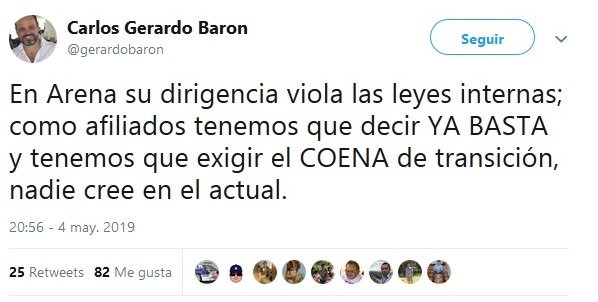 Tuit Carlos Barón