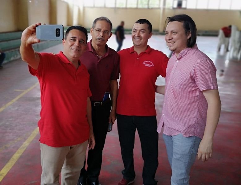 Selfie Arístides Valencia