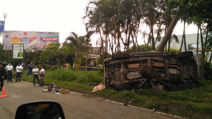 Accidente Santa Ana