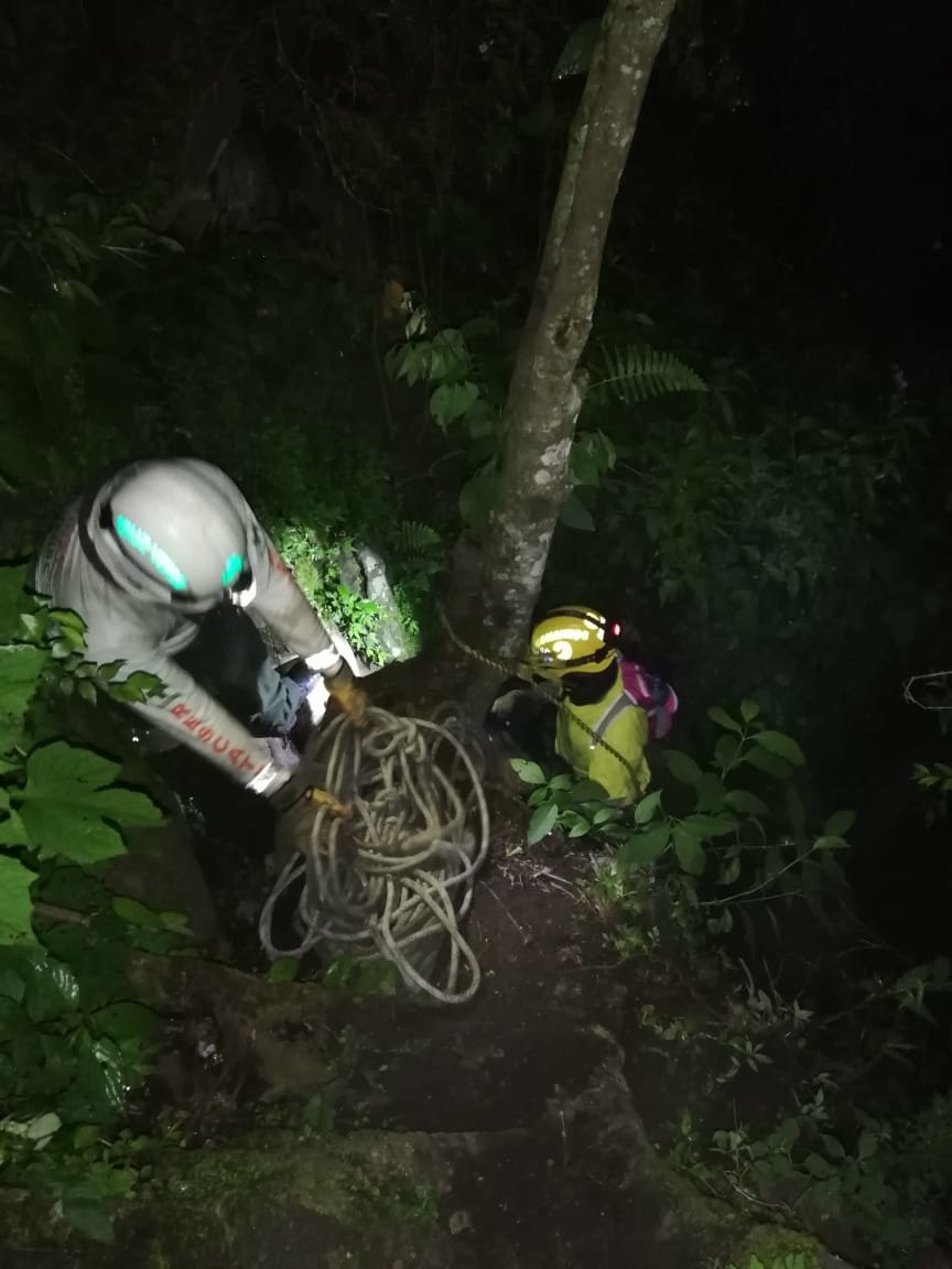 Turistas en El Boquerón