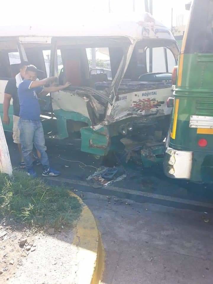 Zacate accidente