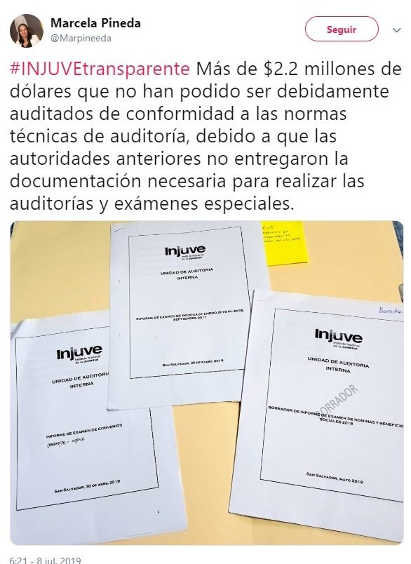 Tuit de directora INJUVE