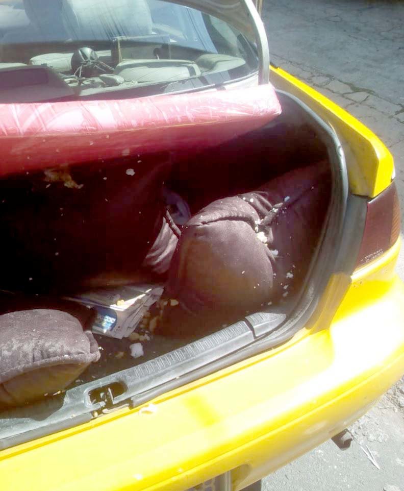 Delincuentes llevaban $10 mil en almohadas 1
