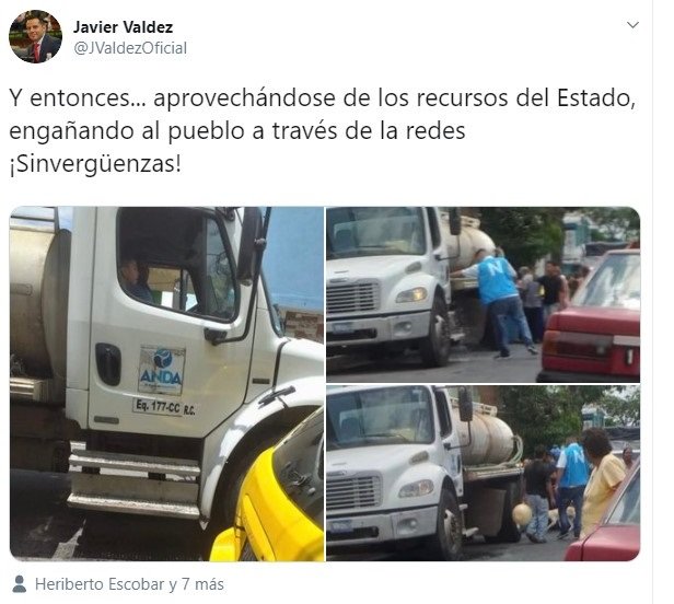 Tuit de Javier Valdez