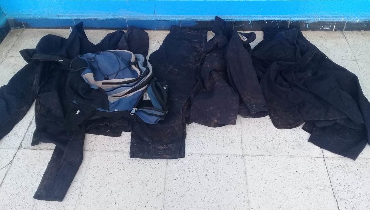 Uniformes de los pandilleros