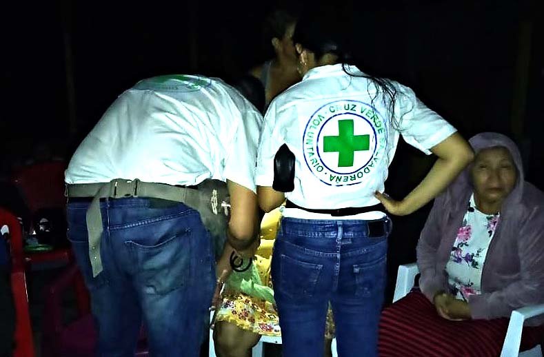 evacuados en mejicanos por lluvias 2