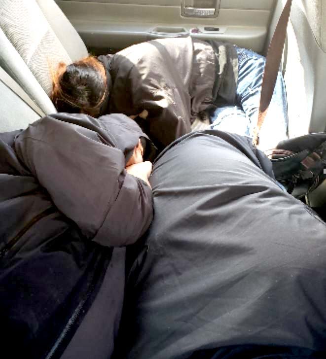 Salvadoreños migrantes detenidos en Texas 1