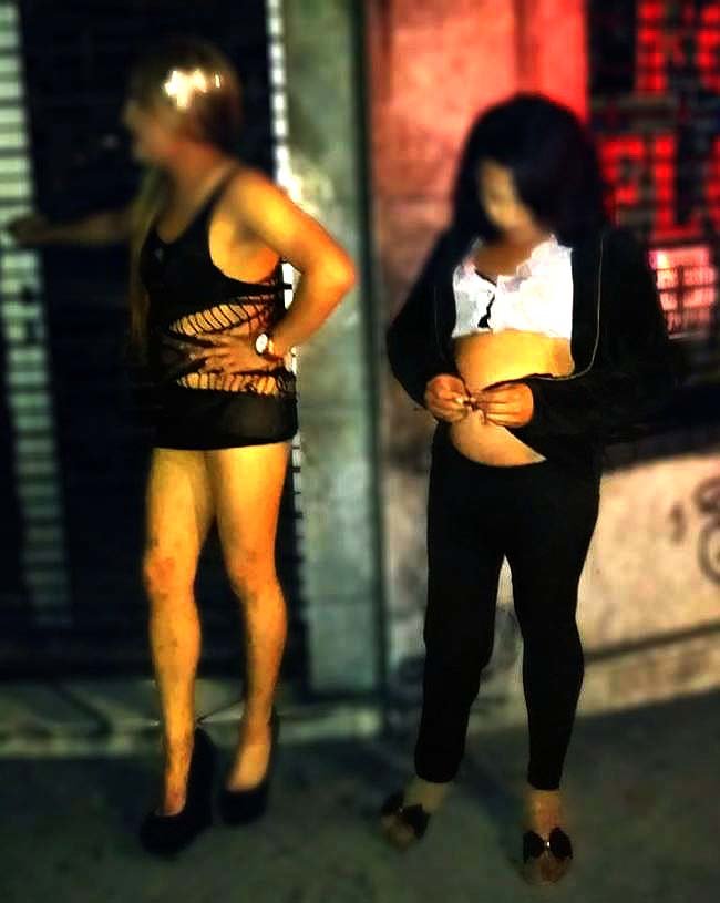 Travestis detenidos en Santa Tecla 1
