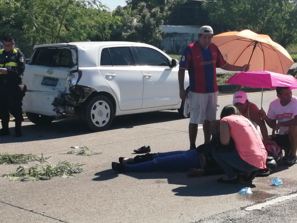 Accidente en Comalapa, motociclista 2