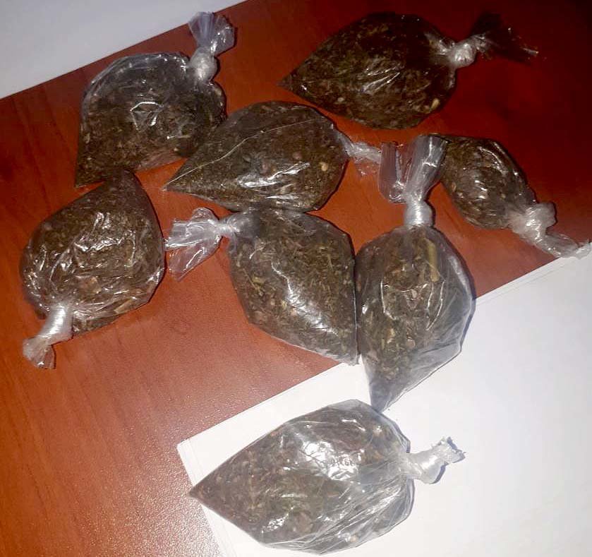 Droga decomisada a Marcos Hainer Umaña