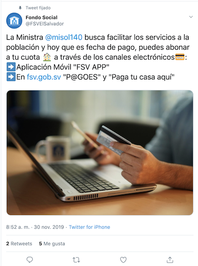 TWEET FSV-30 NOV2019