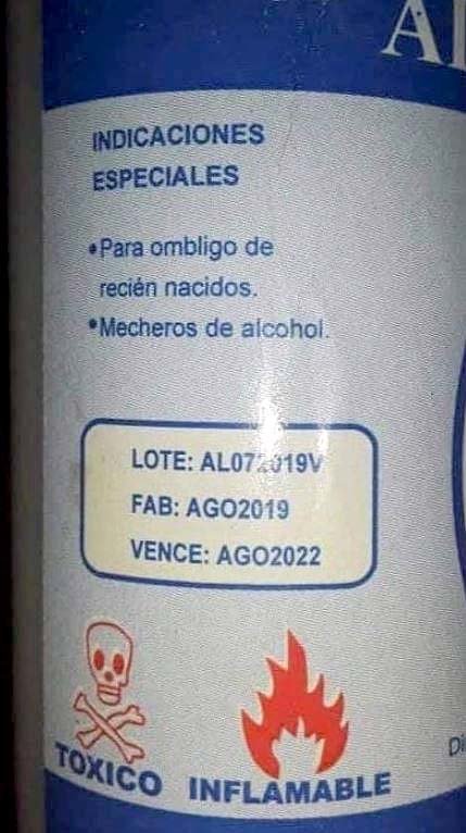 Alcohol adulterado San Pedro Nonualco