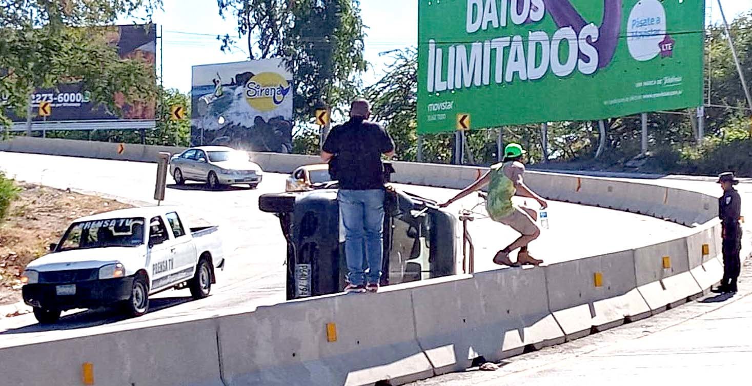 Accidente en la curva del Papaturro 2